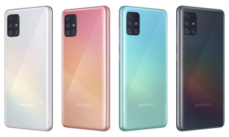 Samsung Galaxy A71 e A51 ufficiali: specifiche e prezzi Samsung Galaxy A51