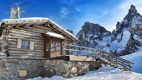 ciaspole val venegia baita segantini ciaspole val venegia baita segantini