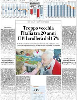 VenezuItalia: il cataclisma demografico che spazzerà via tutto... VenezuItalia: il cataclisma demografico che spazzerà via tutto...