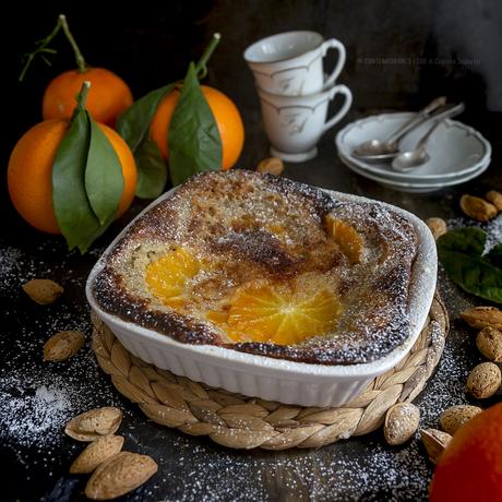 Clafoutis dal cuore morbido di mandorle e arance clafoutis-mandorle-arancia-ricetta-facile-merenda-veloce-dolce-al-cucchiaio-contemporaneo-food