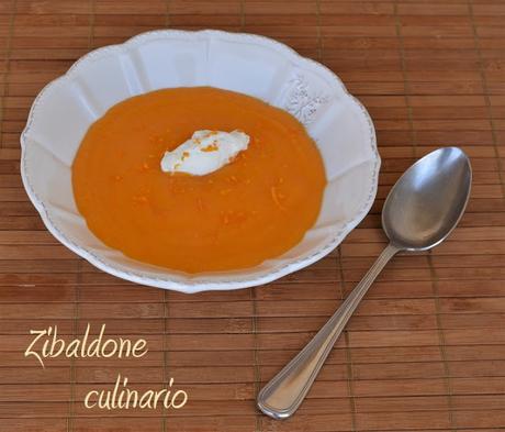 Crema di carote all'arancia Crema di carote all'arancia