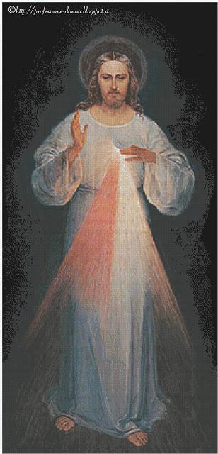 Schema punto croce: Divina_Misericordia_3 Schema punto croce: Divina_Misericordia_3