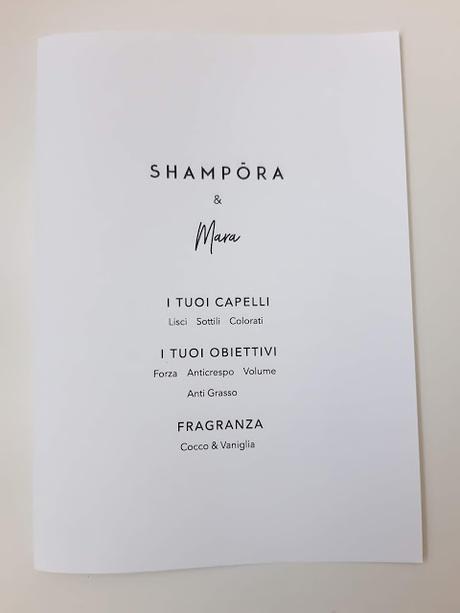 Shampora: le mie impressioni Shampora: le mie impressioni