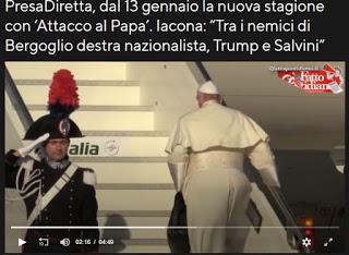 Le inchieste di Presa diretta - i nemici di papa Francesco Le inchieste di Presa diretta - i nemici di papa Francesco