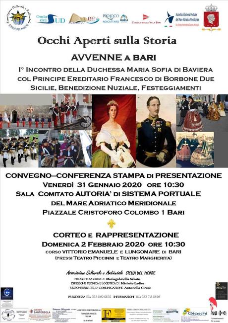Bari/ “Avvenne a Bari”. Conferenza stampa e Ricostruzione evento storico II edizione Bari/ “Avvenne a Bari”. Conferenza stampa e Ricostruzione evento storico II edizione