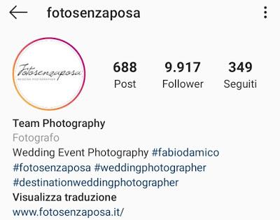 10 Profili Instagram di Fotografi di Matrimonio da seguire nel 2020! 10 Profili Instagram di Fotografi di Matrimonio da seguire nel 2020!
