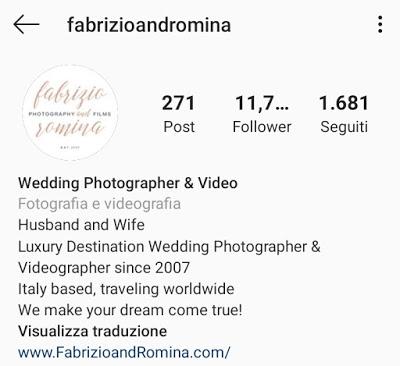10 Profili Instagram di Fotografi di Matrimonio da seguire nel 2020! 10 Profili Instagram di Fotografi di Matrimonio da seguire nel 2020!