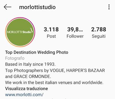 10 Profili Instagram di Fotografi di Matrimonio da seguire nel 2020! 10 Profili Instagram di Fotografi di Matrimonio da seguire nel 2020!