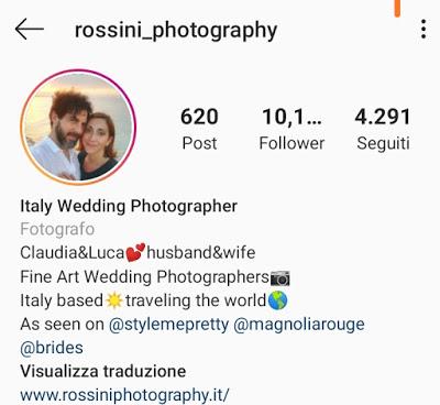 10 Profili Instagram di Fotografi di Matrimonio da seguire nel 2020! 10 Profili Instagram di Fotografi di Matrimonio da seguire nel 2020!