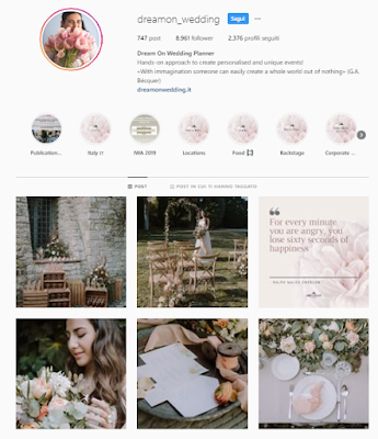 dreamon wedding Wedding Planners su Instagram - Eccovi i migliori profili!