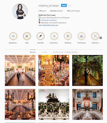 roberta torresan wp Wedding Planners su Instagram - Eccovi i migliori profili!