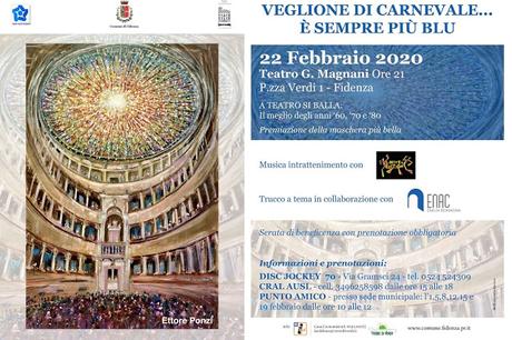 Veglione di Carnevale al Teatro Magnani di Fidenza Veglione di Carnevale al Teatro Magnani di Fidenza