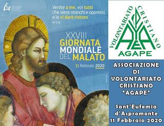 Giornata mondiale del malato Giornata mondiale del malato
