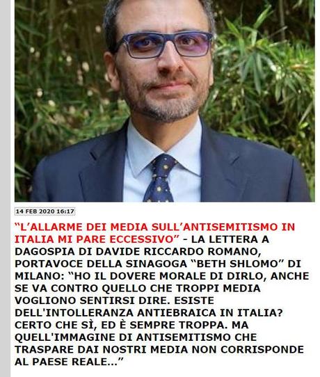 Sulla natura del male – A proposito della bellissima lettera inviata a Dagospia da Davide Riccardo Romano portavoce della sinagoga Beth Shlomo di Milano… Sulla natura del male – A proposito della bellissima lettera inviata a Dagospia da Davide Riccardo Romano portavoce della sinagoga Beth Shlomo di Milano…
