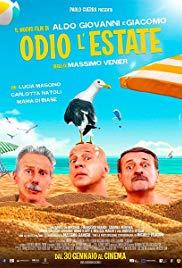 White Russian's Bulletin Odio l'estate Poster