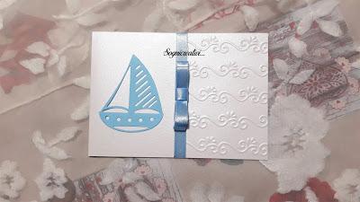Inviti per prima Comunione o Battesimo con barca a vela Inviti per prima Comunione o Battesimo con barca a vela
