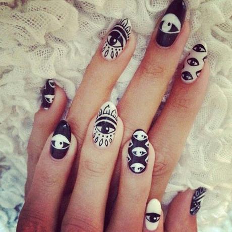 manicure occhi eyeball manicure eyeball nail art tendenza unghie unghie occhi tendenze unghie 2020 beauty tips consigli beauty mariafelicia magno fashion blogger color block by felym fashion blogger italiane