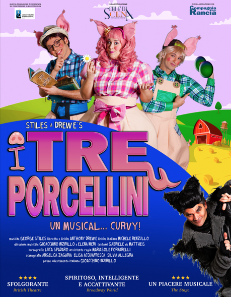 Recensione I tre porcellini: un musical Curvy dalla brillante ironia diretto da Gioacchino Inzirillo Recensione I tre porcellini: un musical Curvy dalla brillante ironia diretto da Gioacchino Inzirillo