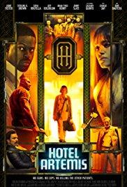 White Russian's Bulletin Hotel Artemis Poster