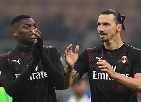 Milan, Ibrahimovic pensa al ritiro Leao e Ibrahimovic