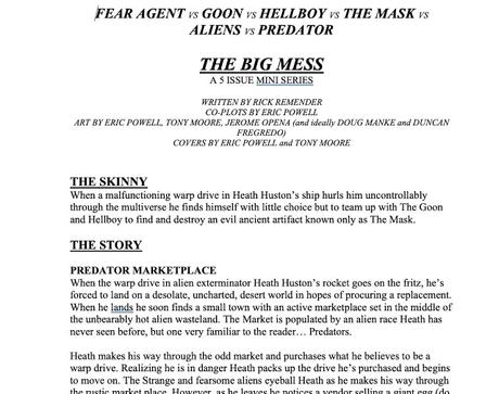 Rick Remender declassifica i suoi archivi segreti rivelando ai suoi lettori progetti inediti e studi preparatori dei suoi personaggi Rick Remender declassifica i suoi archivi segreti rivelando ai suoi lettori progetti inediti e studi preparatori dei suoi personaggi