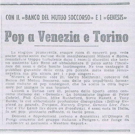 Banco al Teatro Malibran... marzo o aprile ? Banco al Teatro Malibran... marzo o aprile ?