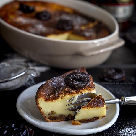 Far Breton il flan di latte e prugne far-bretone-ricetta-dolce-facile-desser-veloce-contemporaneo-food