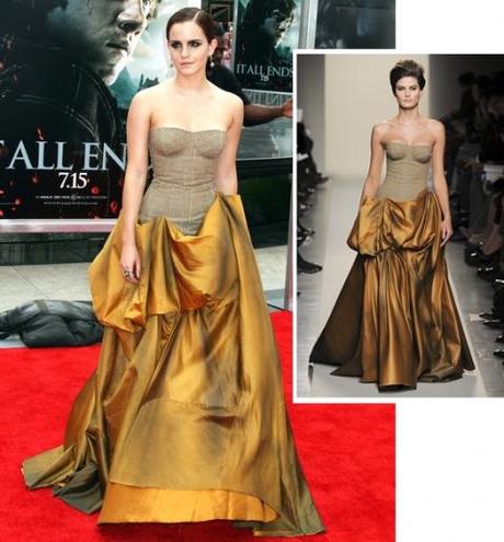 Red Carpet// Emma Watson at Harry Potter and the Deathly Hallows New York Première