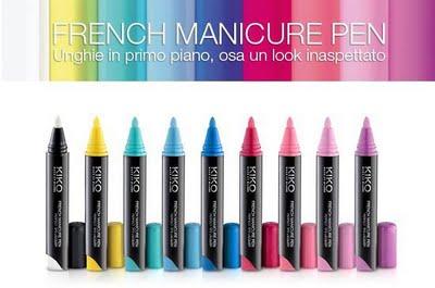 Kiko nuova French manicure pen colorata