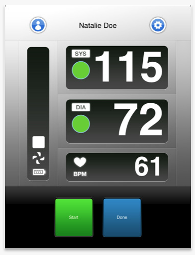 Misuratore di pressione per iPad e iPhone (Video)