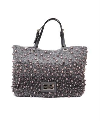 Valentino Pearls Embroidery Bag