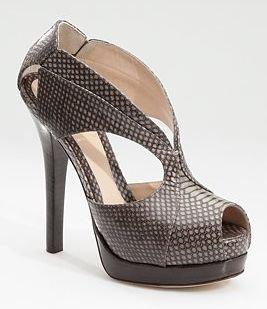Fendi 'Crazy in Love' Snakeskin Sandals