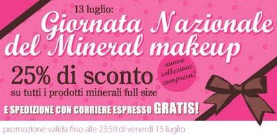 13 Luglio: Giornata del Make Up Minerale