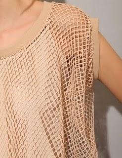 beige net dress