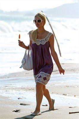 Paris Hilton summer style