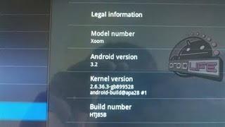 Android 3.2 arriva su Motorola XOOM