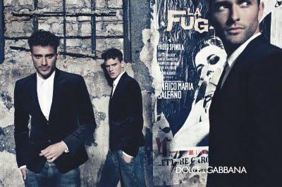 Dolce & Gabbana adv campaign uomo a/i 2011/2012