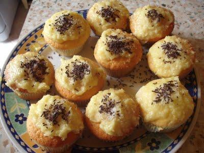 Muffins soffici al cocco e arancia