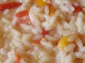 Risotto peperoni caprino