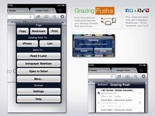 Grazing Web Browser per iPad