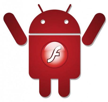 andy flash 550x517 Adobe FlashPlayer per tutti gli smartphone Android