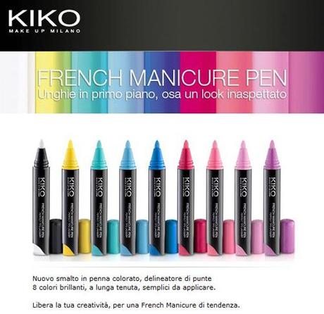 Novità anche in casa Kiko!