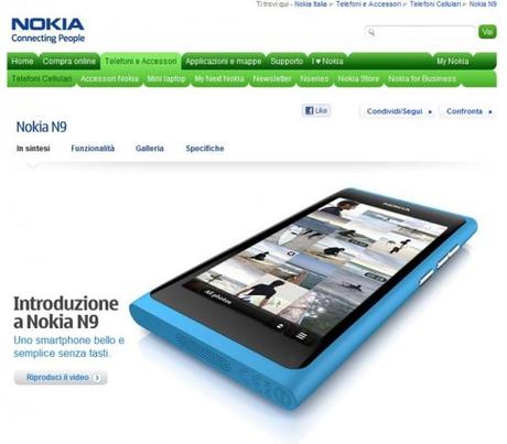 n9 italia1 600x526 Nokia N9 arriverà anche in Italia, Nokia conferma