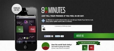 90minutes, un app per iphone, una giovane startup italiana.