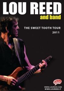 LOU REED, tour in Italia.