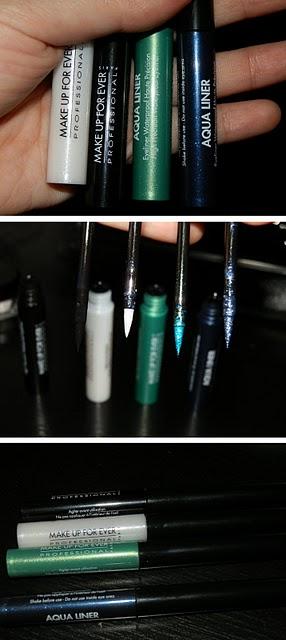 Review: Fantasmagorici AQUA LINER della MAKE UP FOR EVER!