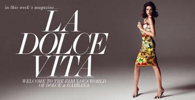 Dolce & Gabbana su Net-A-Porter
