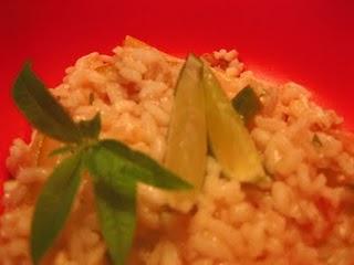 Risotto con zucchine al profuno di limone