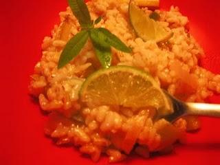 Risotto con zucchine al profuno di limone