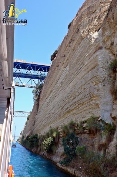 Costa Favolosa al Pireo e l’antico Canale di Corinto.